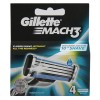 Gillette Mach 3 pack 4 uds.